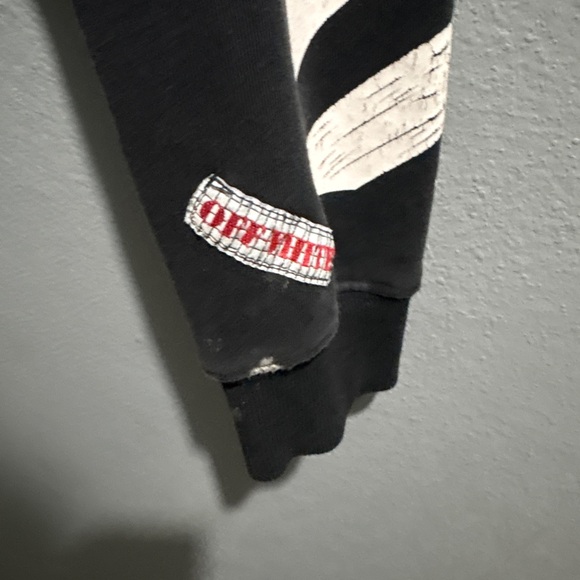Off-White Black and White Hoodie - Picture 5 of 11